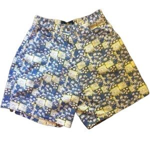 Vintage Cabin Creek Hi Waisted Shorts Cotton Floral